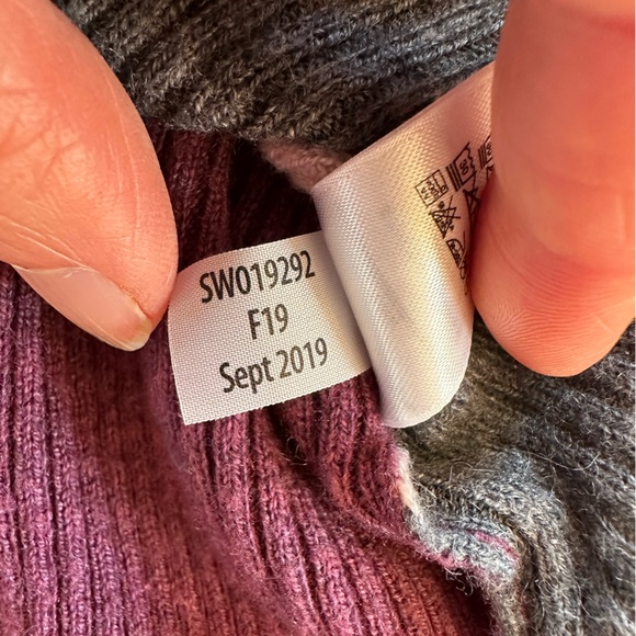 Smartwool | Colorblock Rib Sweater | XS - Picture 8 of 12